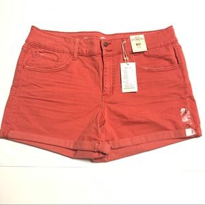 SO Women's Midi Stretch Low Rise Shorts